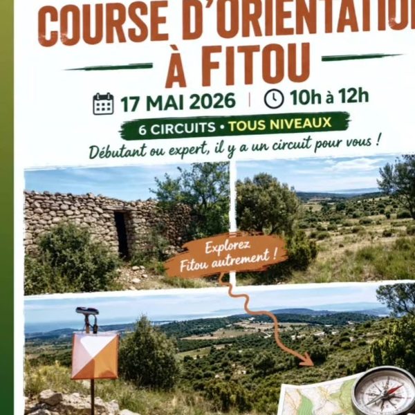 Course d&rsquo;orientation à Fitou